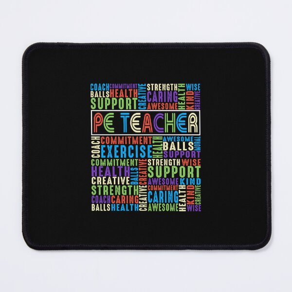 Item preview, Colorful PE teacher Motivation designed and sold by Pixelish.