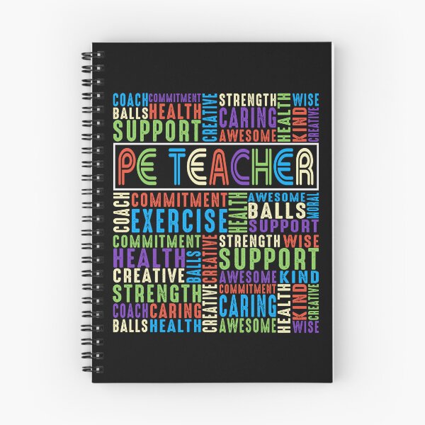 Item preview, Colorful PE teacher Motivation designed and sold by Pixelish.