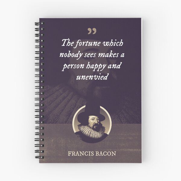 Item preview, Francis Bacon - The fortune which nobody sees makes a person happy and unenvied designed and sold by Syahrasi.