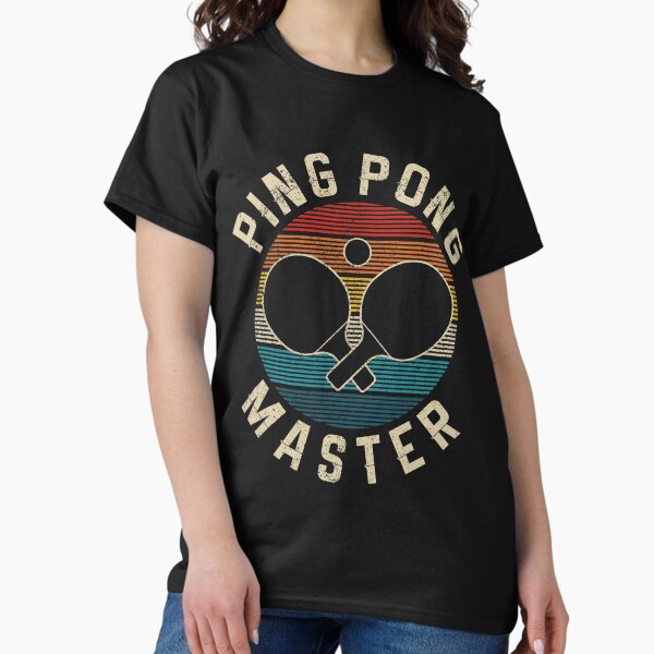 Item preview, Ping Pong Master Vintage Table Tennis Player Funny Gift designed and sold by expertpineapple.
