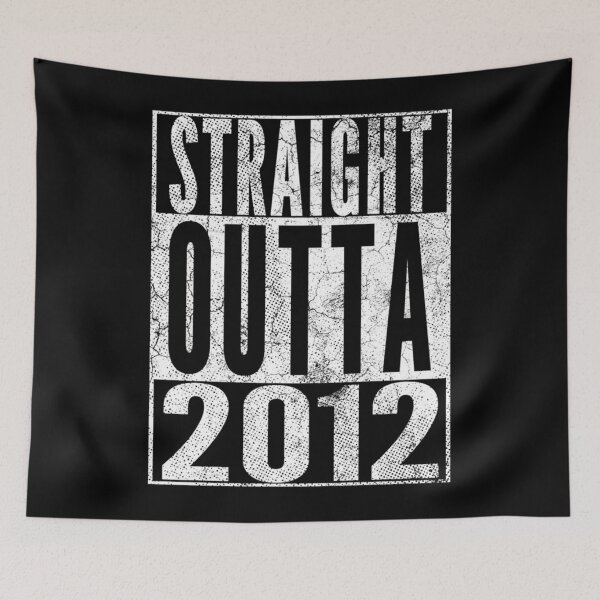 Item preview, Straight Outta 2012 10 Years Old 10th Birthday Boys Girls designed and sold by expertpineapple.