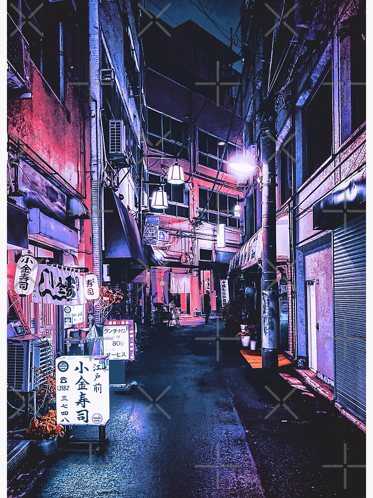 Premium Photo  Tokyo city by night anime and manga drawing illustration  city views