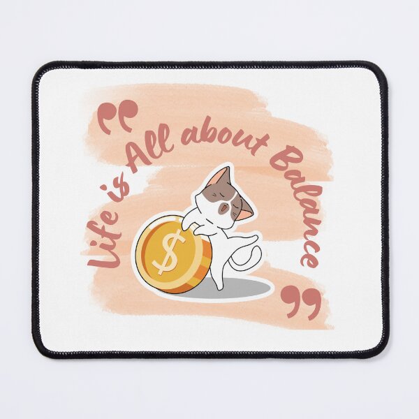 Item preview, Life Is All About Balance - Funny Sarcasm | Life Is All About Balance Money designed and sold by FitBeast.