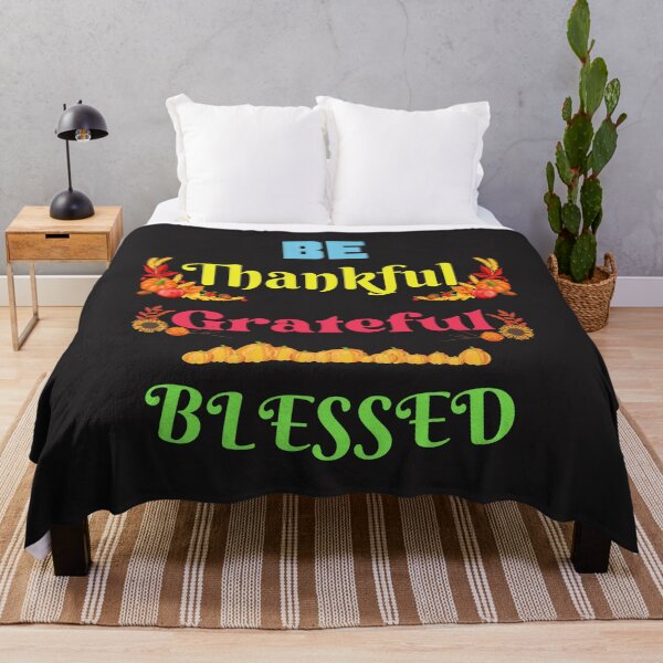 Item preview, Be Thankful Grateful Blessed designed and sold by Lorify.