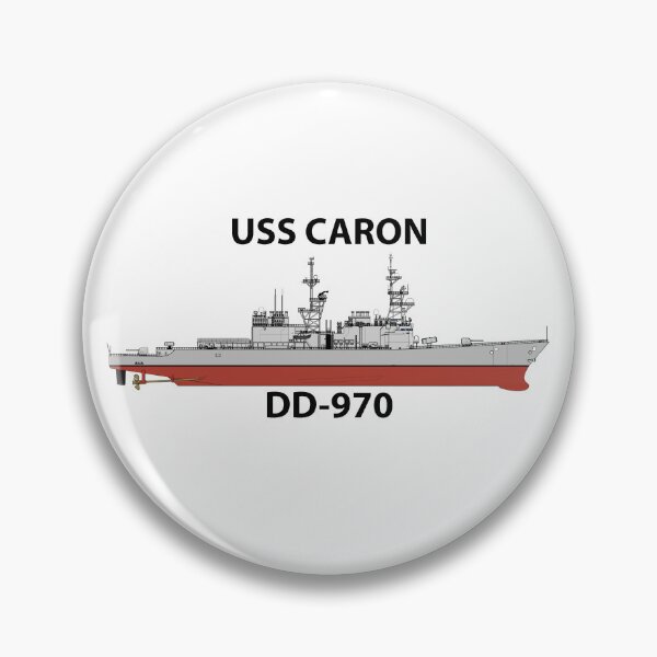 Item preview, USS CARON - DD-970 - SPRUANCE CLASS designed and sold by Jackdustys.