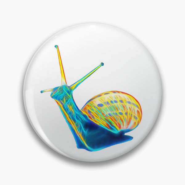 Item preview, Blue Neon Glow Fantasy Alien Snail Art Bundle Pack 1 designed and sold by Cawaiico.