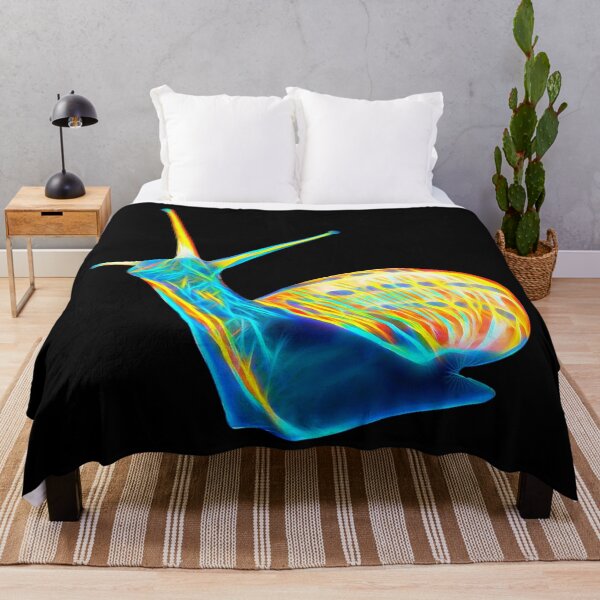 Item preview, Blue Neon Glow Fantasy Alien Snail Art Bundle Pack 1 designed and sold by Cawaiico.
