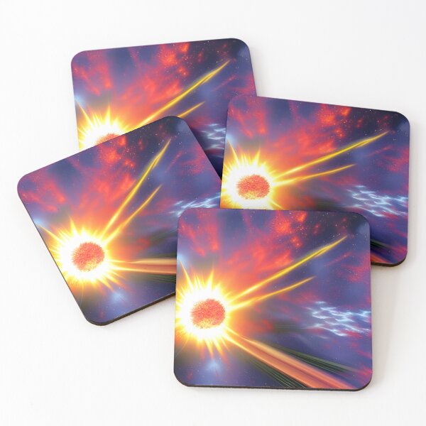 Item preview, Exploding Sun in Space, Ai Generated Art  designed and sold by ACC .