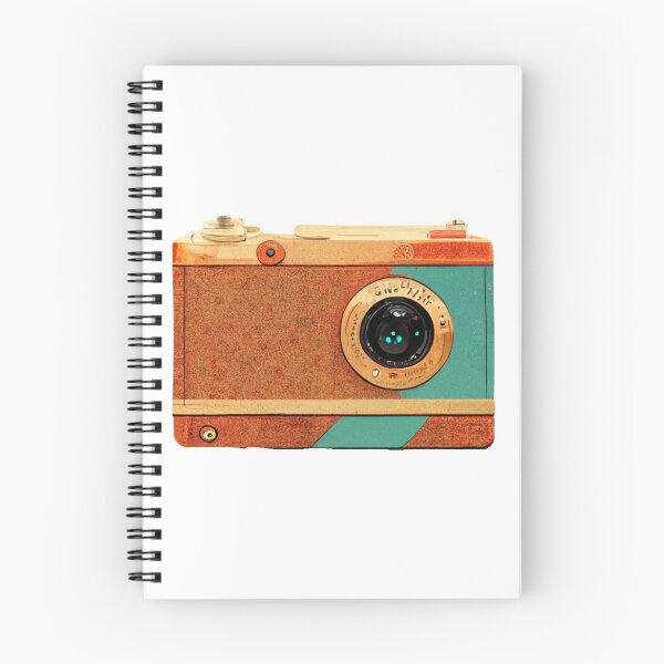 Aperçu de l'œuvre Appareil photo vintage Hydro Design créée et vendue par CandyDroidMerch.