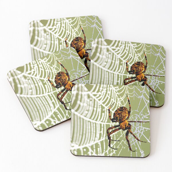 Item preview, Spider on dew covered web designed and sold by Dalyndigital Photography.