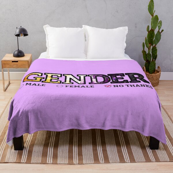 Item preview, Gender? No thanks! designed and sold by Art by Veya.