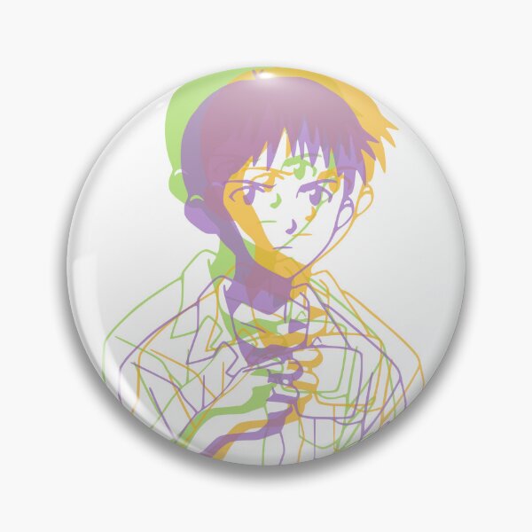 Item preview, Evangelion Shinji Colour Shift designed and sold by DoughnutCool.