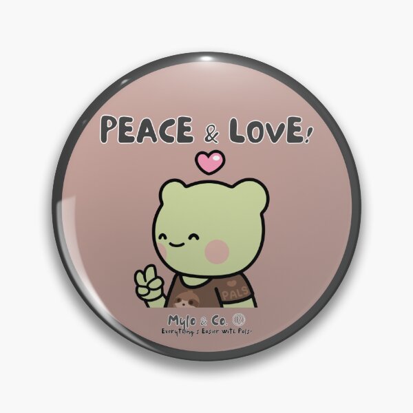 Item preview, NFT Art Peace & Love! (Mylo and Co.  | #6 of 16)  designed and sold by BlokCHN-Designs.
