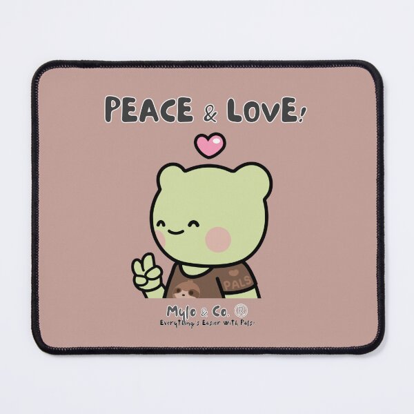 Item preview, NFT Art Peace & Love! (Mylo and Co. | #6 of 16) designed and sold by BlokCHN-Designs.