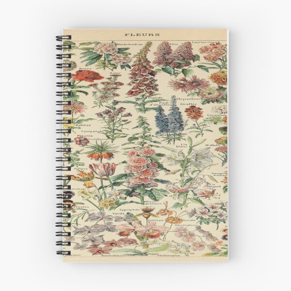 Item preview, Adolphe Millot fleurs A designed and sold by beoverpowered.