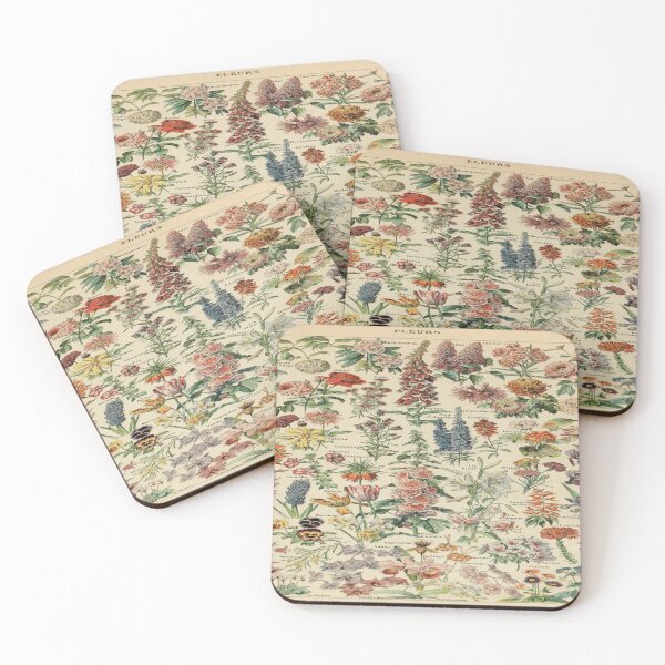 Item preview, Adolphe Millot fleurs A designed and sold by beoverpowered.