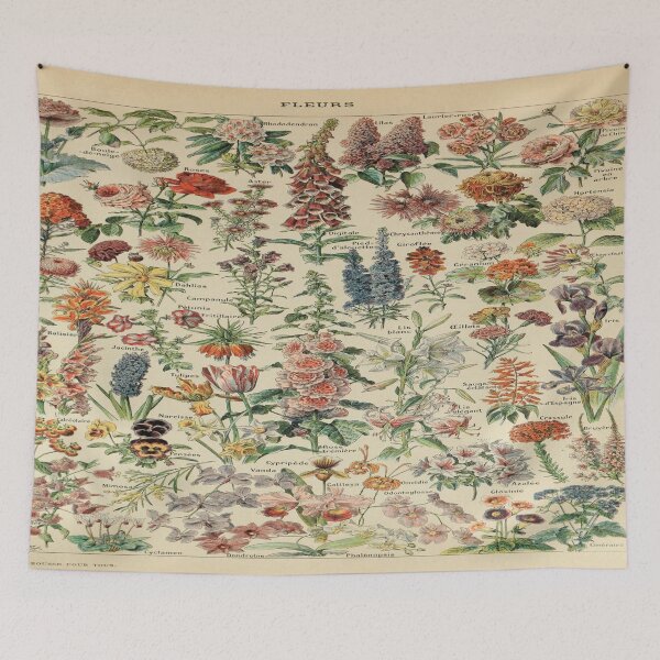 Item preview, Adolphe Millot fleurs A designed and sold by beoverpowered.