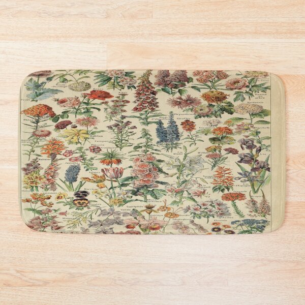 Item preview, Adolphe Millot fleurs A designed and sold by beoverpowered.