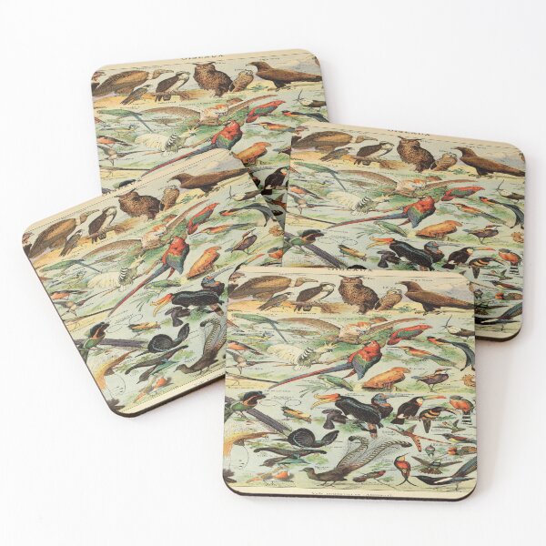 Item preview, Adolphe Millot oiseaux A designed and sold by beoverpowered.