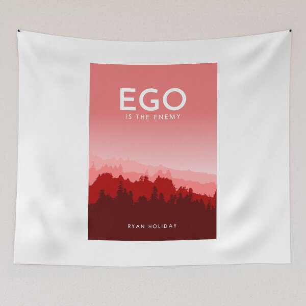 Item preview, Ego is the enemy (Ryan Holiday) designed and sold by TKsuited.