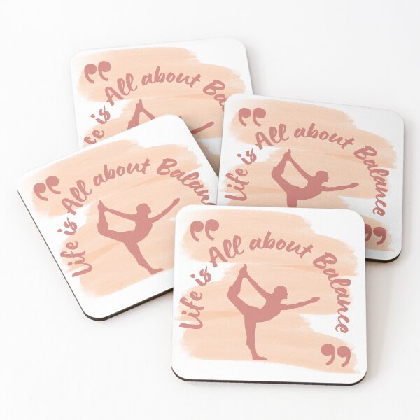 Item preview, Yoga Gifts Life Is All About Balance - Yoga Peace Love and Empathy | Life Is All About Balance peace designed and sold by FitBeast.