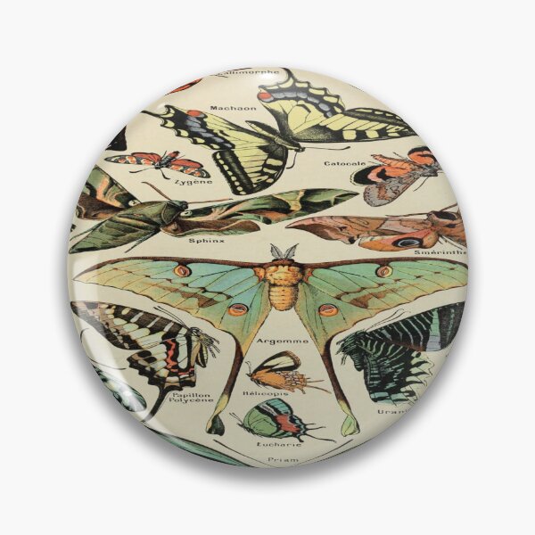 Item preview, Adolphe Millot papillons pour tous Chiffon designed and sold by beoverpowered.