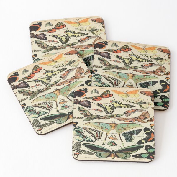 Item preview, Adolphe Millot papillons pour tous Chiffon designed and sold by beoverpowered.