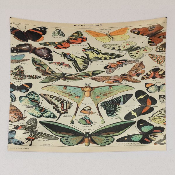 Item preview, Adolphe Millot papillons pour tous Chiffon designed and sold by beoverpowered.