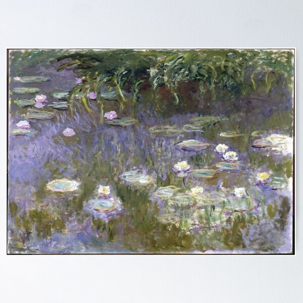 Item preview, Claude Monet - Water Lilies designed and sold by beoverpowered.