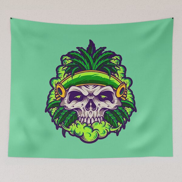 Item preview, deadly weed tattoo designed and sold by si3iy.