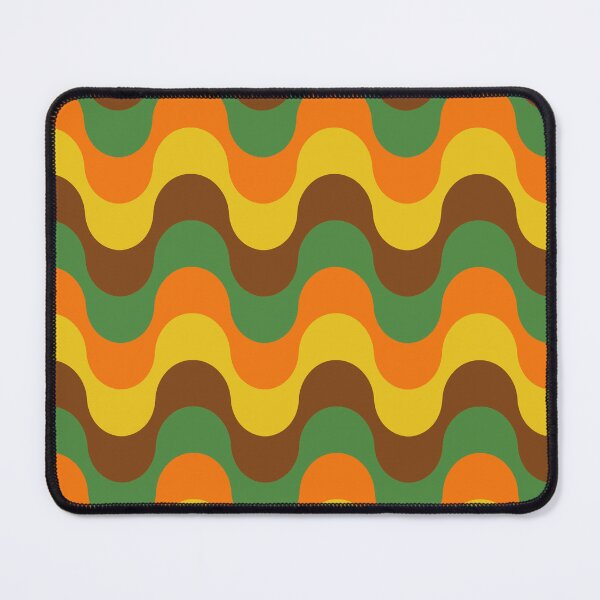 Item preview, Retro Psychedelic Stripe Pattern 762 designed and sold by tonymagnerart.
