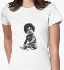 Ready to Die Notorious BIG replica baby print Women's Fitted T-Shirt
