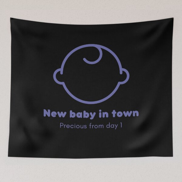 Item preview,  New baby in town designed and sold by rainbowandchill.