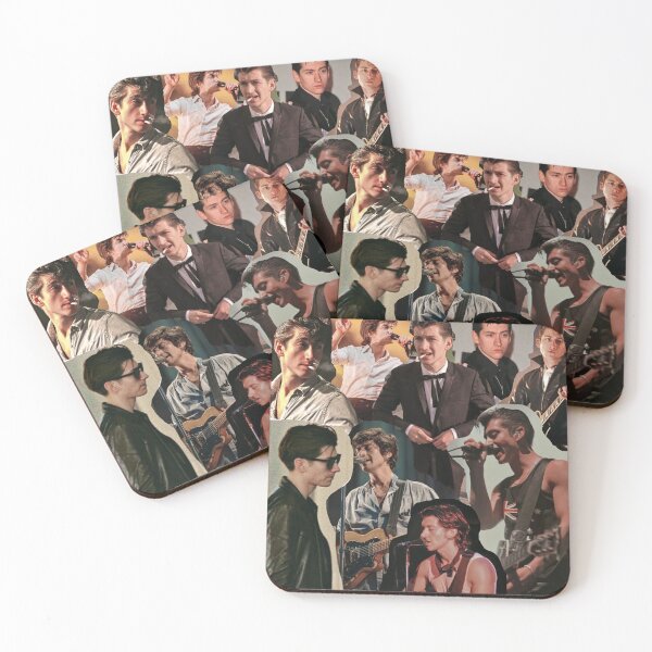 Item preview, Alex Turner Arctic Monkeys Collage designed and sold by melodiesart.