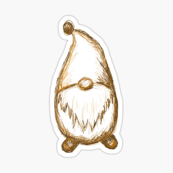 Item preview, Sketchy Gnome designed and sold by Karen-Rocha.