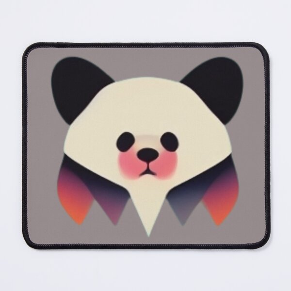 Item preview, Cute Abstract Panda Bear Graphic Design designed and sold by delohill.
