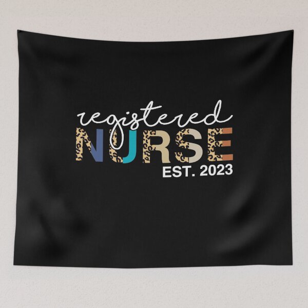 Item preview, Student Nurse Gift | Registered Nurse Est 2023 | RN Leopard | Future RN designed and sold by AMINE  ★★★★★.