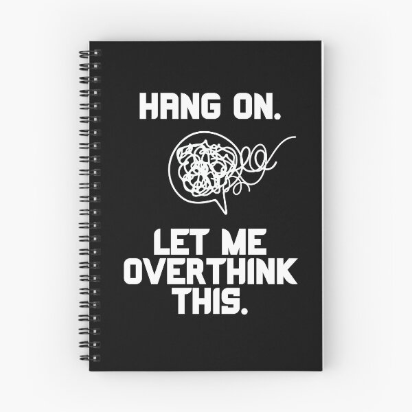 Item preview, Hang On Let Me Overthink This designed and sold by ilalang-by-eka.