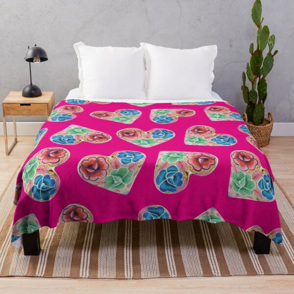 Item preview, Bordado mexicano corazón tehuana flores colorido mercado designed and sold by T-Mex.