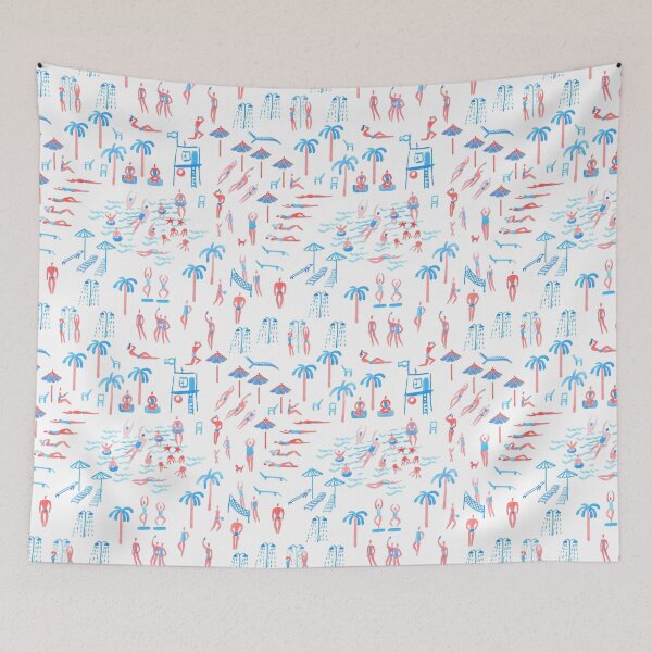 Item preview, beach club pattern designed and sold by anyuka.