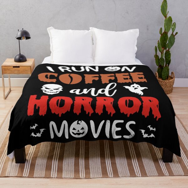 Item preview, I Run On Coffee And Horror Movies designed and sold by AdventArt.