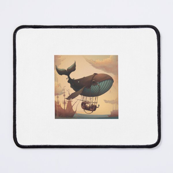 Item preview, Steampunk Flying Whale designed and sold by griffiths555.