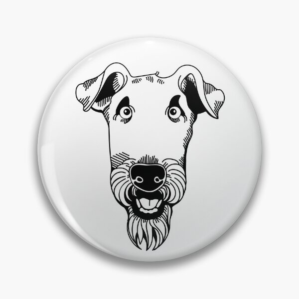 Item preview, Airedale Terrier (black) designed and sold by ByMaSOLE.