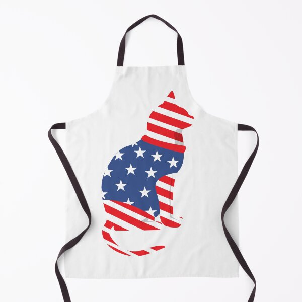 Item preview, Cat USA Flag Cat lover designed and sold by A6tan-graphiste.