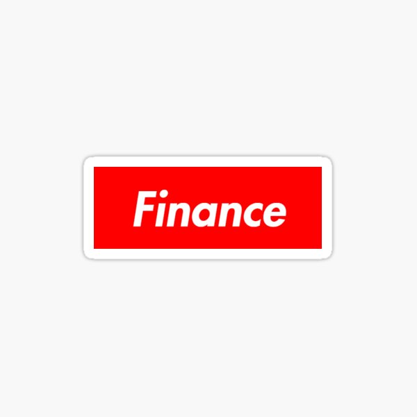 Finance Sticker Sticker