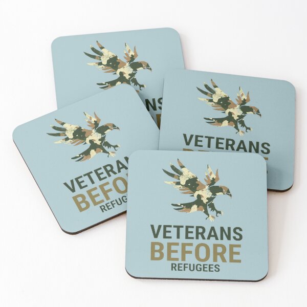 Item preview, Camiseta de veteranos antes de refugiados designed and sold by Rodayna Elnaggar.