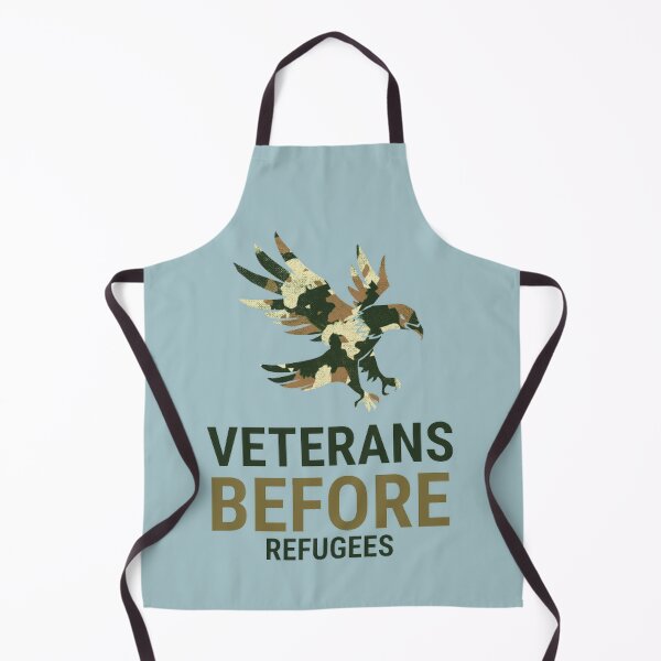 Item preview, Camiseta de veteranos antes de refugiados designed and sold by Rodayna Elnaggar.