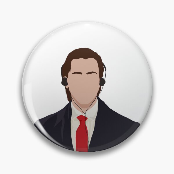 Item preview, Batrick Bateman in Headphones - American Psycho designed and sold by L1sercool.