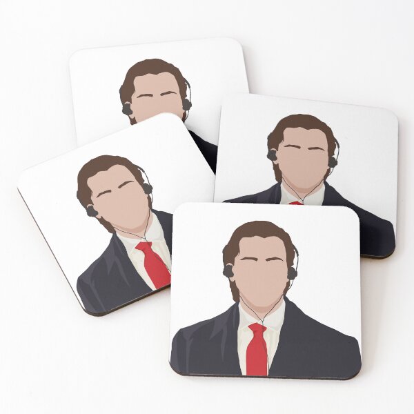 Item preview, Batrick Bateman in Headphones - American Psycho designed and sold by L1sercool.