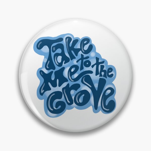 Item preview, Take Me to the Grove blue dots designed and sold by sukeestudios.